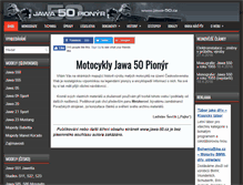 Tablet Screenshot of jawa-50.cz